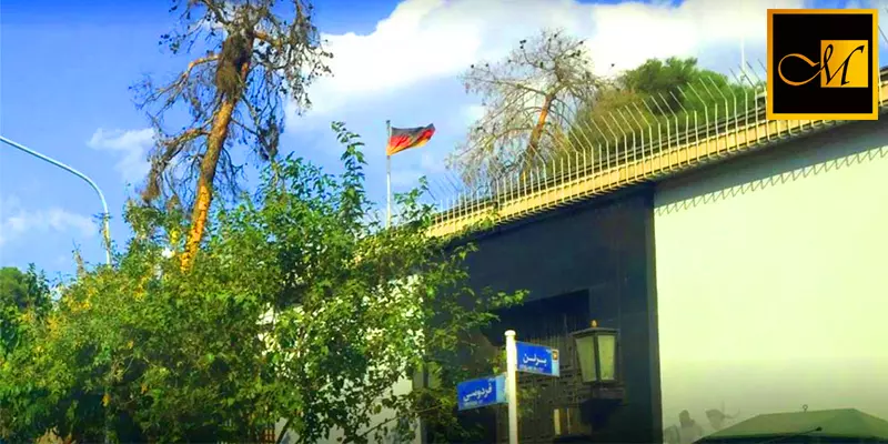 سفارت آلمان در ایران کجاست؟